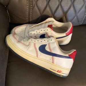 RARE! Nike Air Force 1 MLB Boston Red Sox
